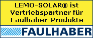 Lemo-Soalr ist Vertriebspartner von Faulhaber-Produkte