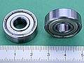 Bild: Grossansicht Kugellager / Chromstahl