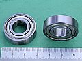 Bild: Grossansicht Kugellager / Chromstahl