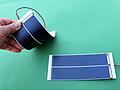 Bild: Grossansicht flexibles Solarmodul