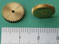 Bild: Grossansicht Schneckenrad Modul 0,3 / 40 Z&auml;hne