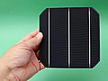 Bild: Grossansicht Solarzelle (lose Solarzelle)