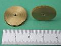 Bild: Grossansicht Schneckenrad Modul 0,3 / 60 Z&auml;hne