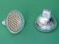 Bild: Grossansicht LED-Strahler 12 V /1,5 W / 30 SMD-LEDs
