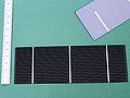 Bild: Grossansicht Solarzelle (lose Solarzelle)