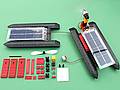 Bild: Grossansicht Solar -Luftschrauben -Boot