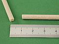 Bild: Grossansicht Balsa Holz Rundstab 5 mm � 
