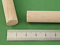Bild: Grossansicht Balsa Holz Rundstab 12 mm � 