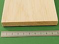 Bild: Grossansicht Balsa Holz Brettchen 10 x 100 mm
