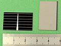 Bild: Grossansicht Funktionslose Solarzellen 26 x 16 mm